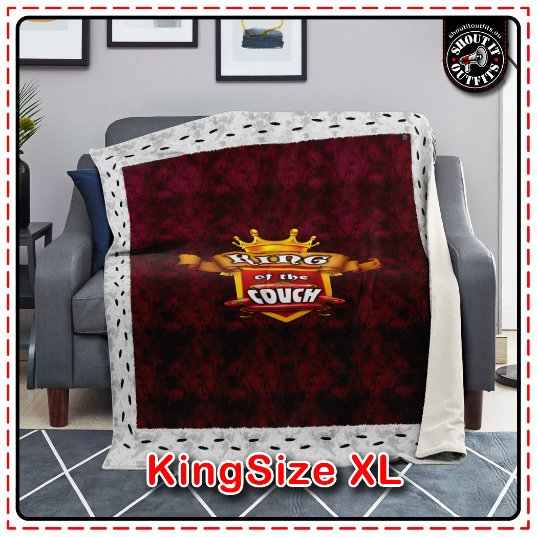 King of the Couch Blanket