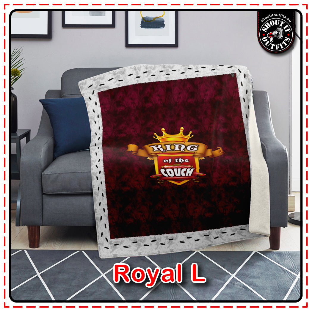 King of the Couch Blanket