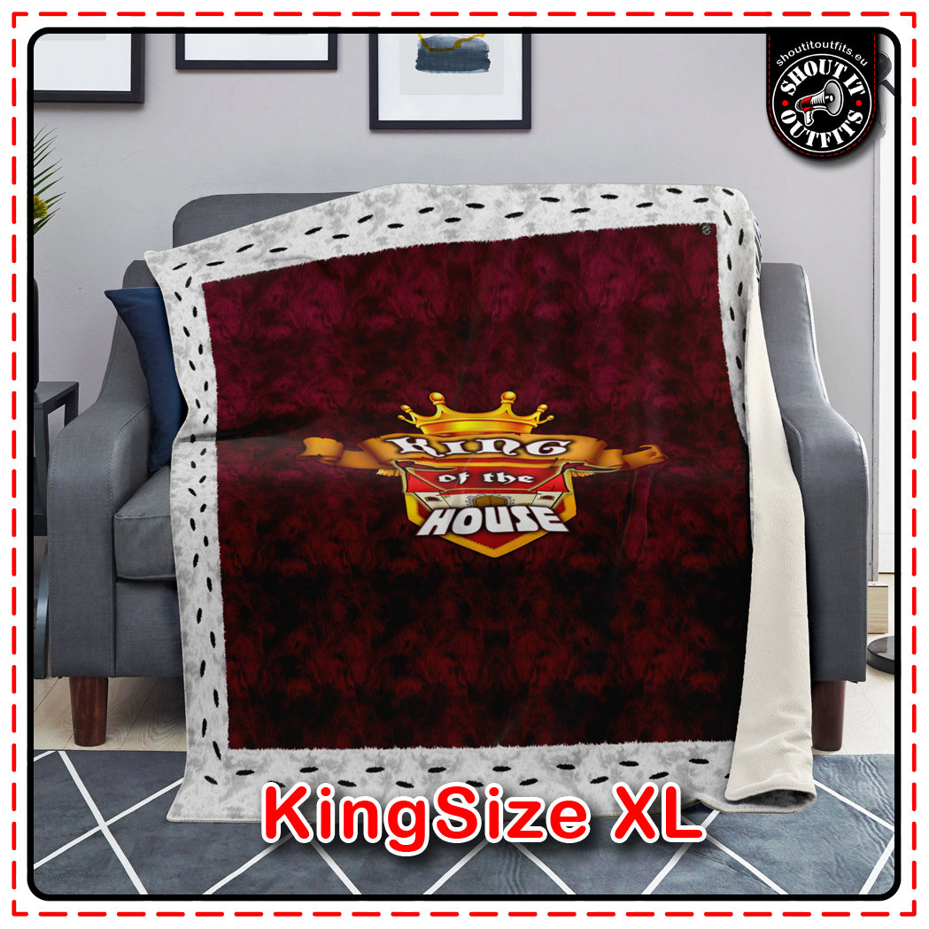 King of the House Blanket