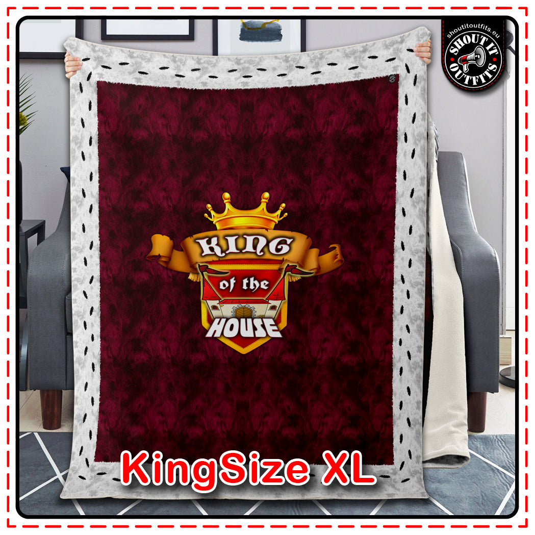 King of the House Blanket