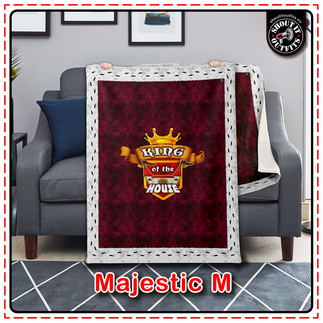 King of the House Blanket