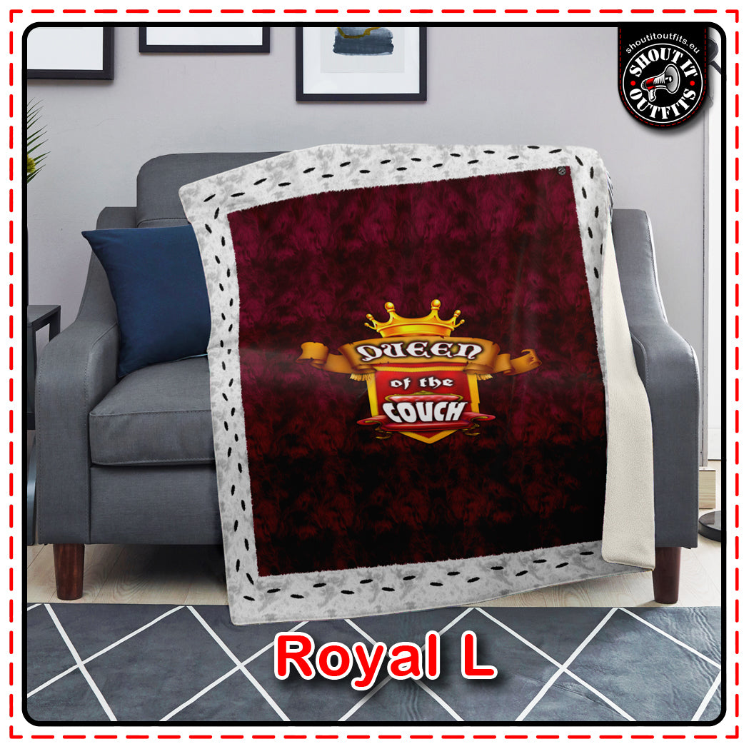 Queen of the Couch Blanket