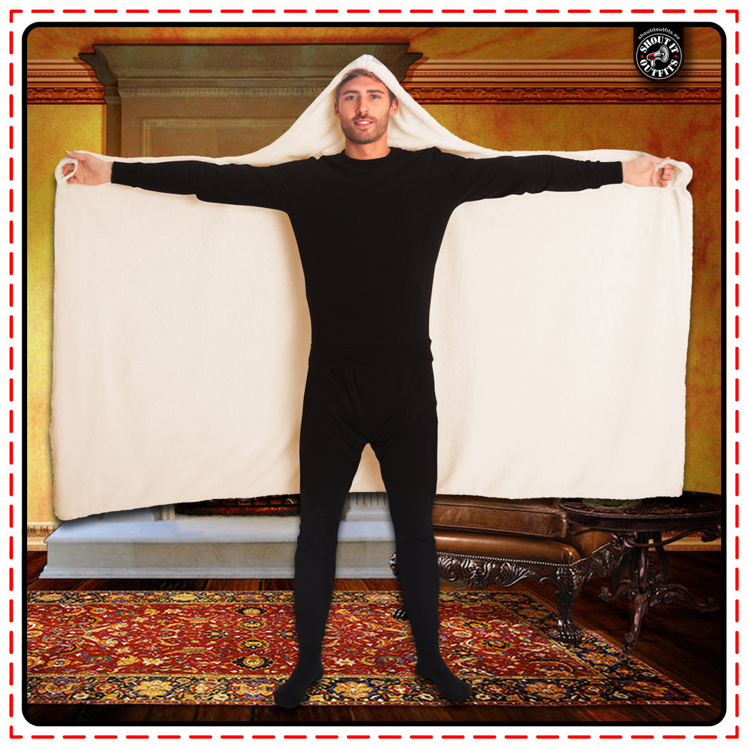 King of the Couch Hooded Blanket