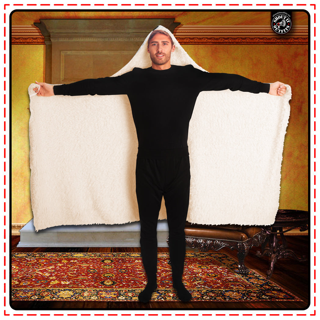 King of the Couch Hooded Blanket