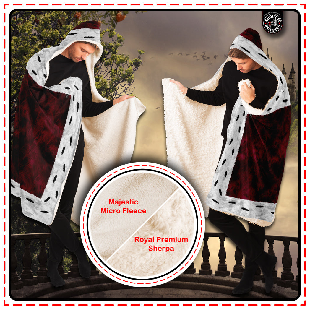 King of the House Hooded Blanket