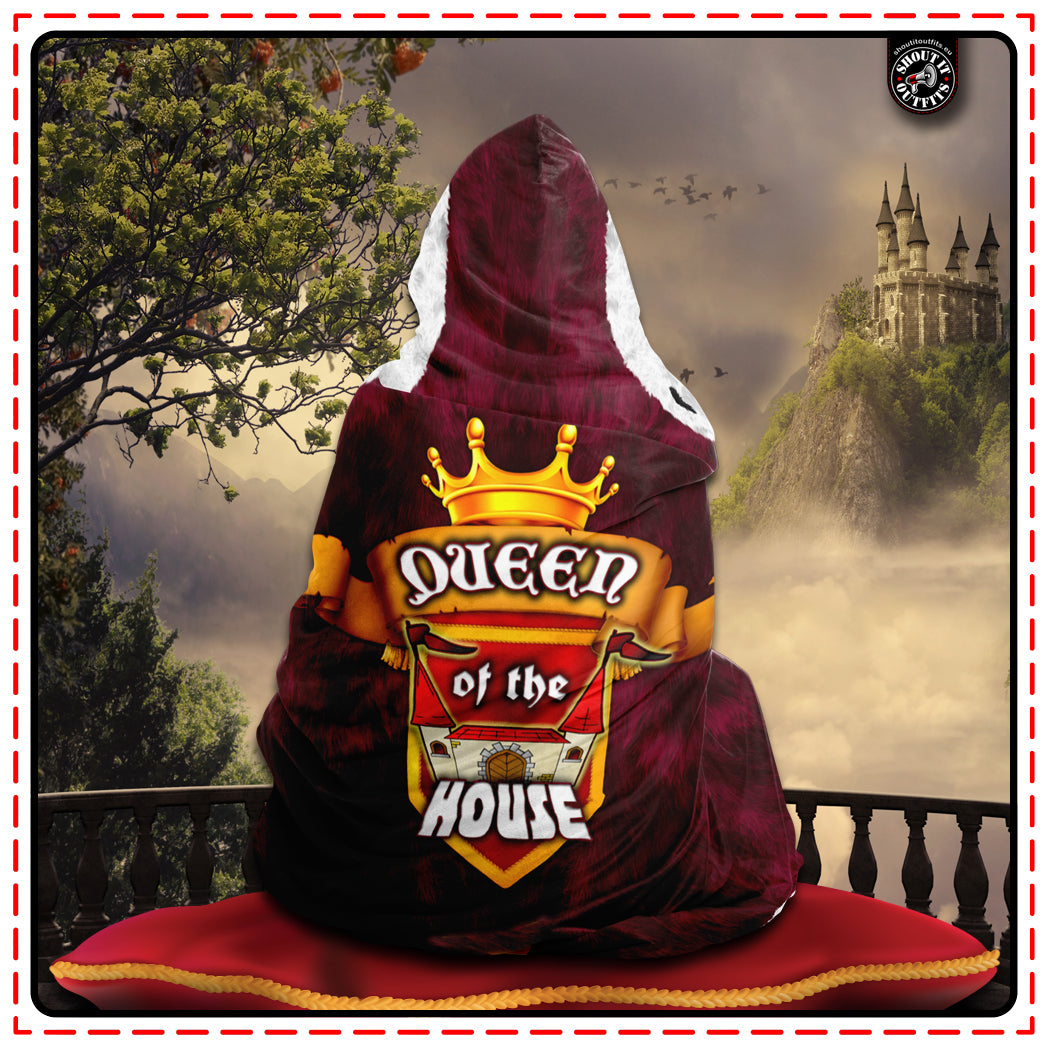 Queen of the House Hooded Blanket