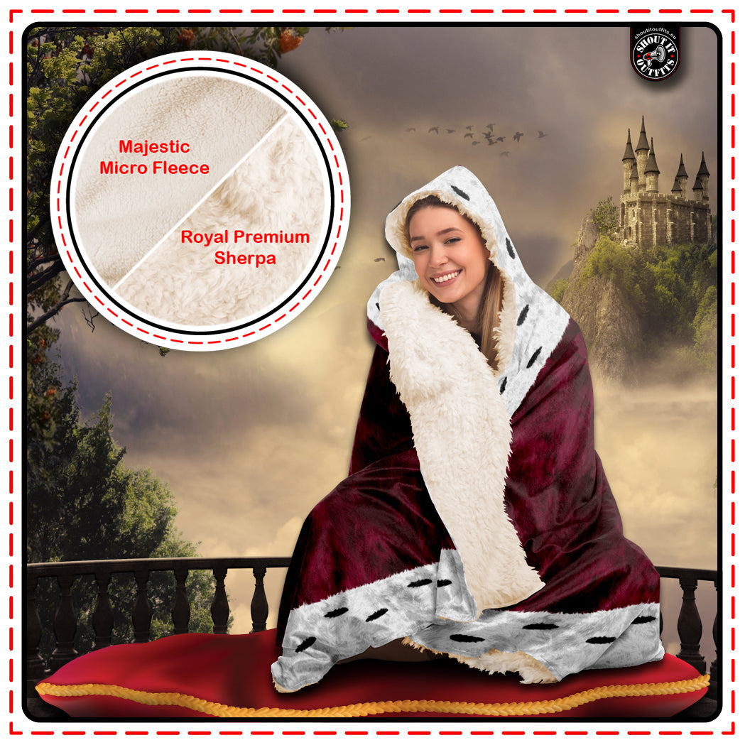Queen of the House Hooded Blanket