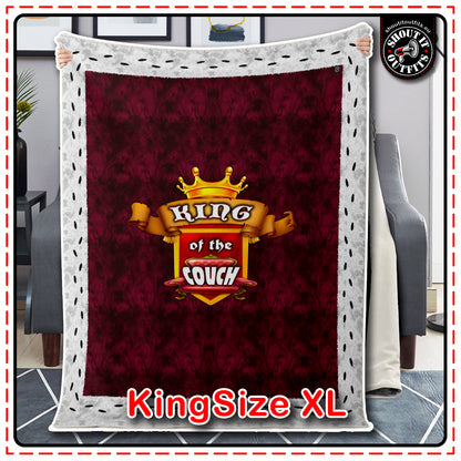 King of the Couch Blanket