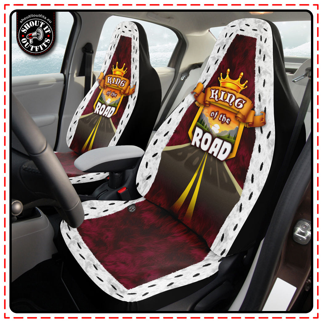 King of the Road Car Seat Cover Set
