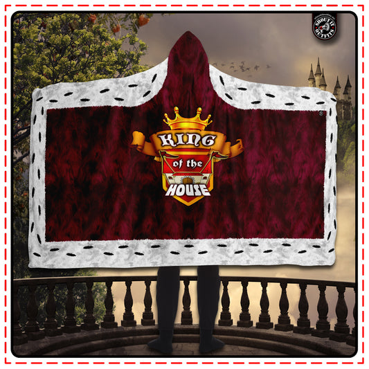 King of the House Hooded Blanket
