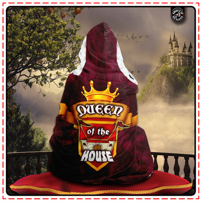 Queen of the House Hooded Blanket