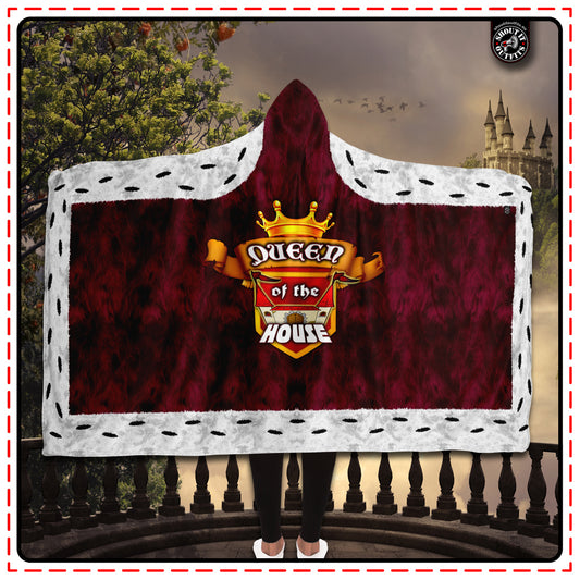 Queen of the House Hooded Blanket